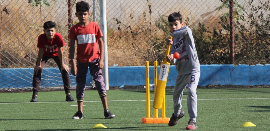 CWB join Alsama in Lebanon to support refugee cricket project