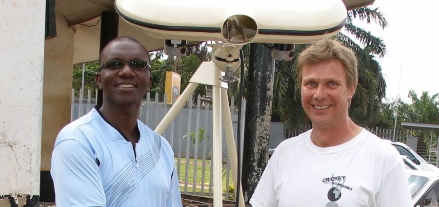 Bowling machine to Uganda