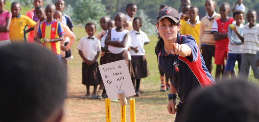 Coach cricket and change lives in Africa